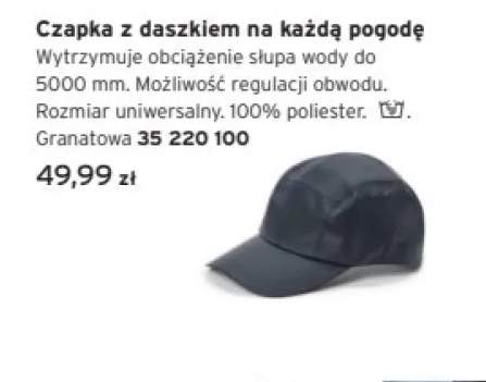 Czapka z daszkiem na każdą pogodę
