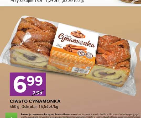 Ciasto Cynamonka Oskroba