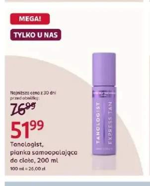 Pianka samoopalająca do ciała Tanologist