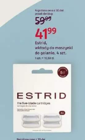 Wkłady do maszynki do golenia Estrid