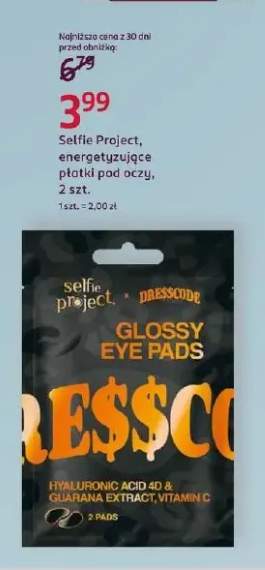 Energetyzujące płatki pod oczy Selfie Project