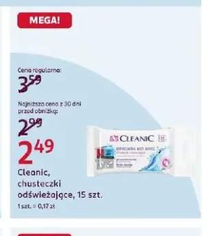 Chusteczki odświeżające Cleanic