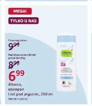 Szampon i żel pod prysznic Alterra
