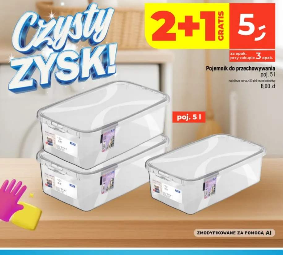 Pojemnik do przechowywania 5 l Rotho
