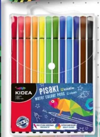 Pisaki Kidea 12 kolorów