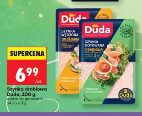 Szynka drobiowa wędzona Duda +1 wariant