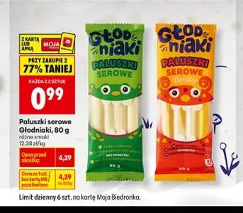 Paluszki serowe Głodniaki +1 wariant