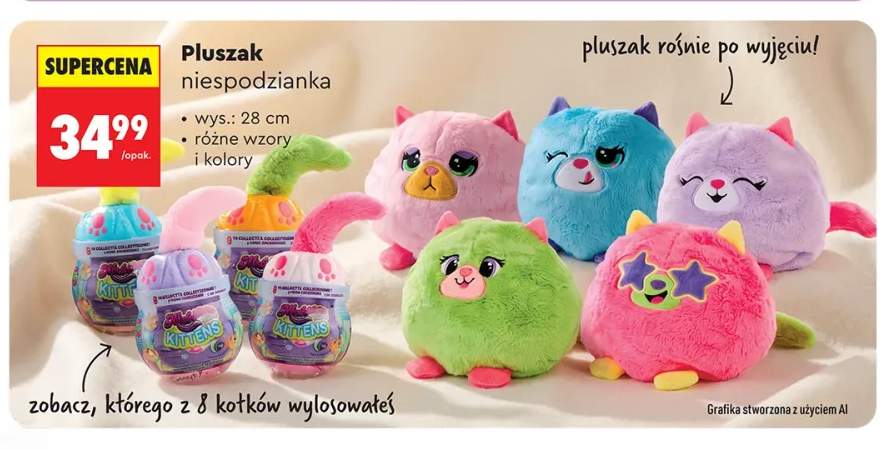 Pluszak niespodzianka Mimi Kittens