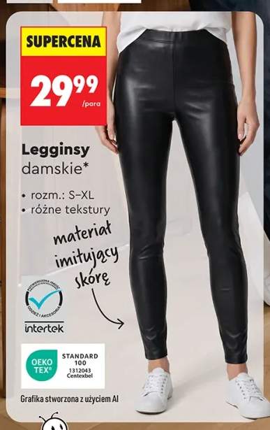 Legginsy damskie Clevé