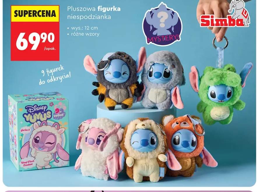 Pluszowa figurka niespodzianka Simba