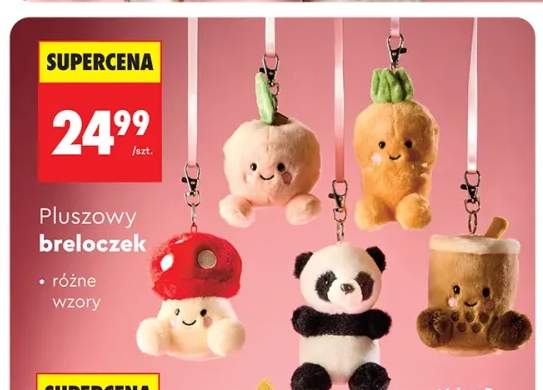 Pluszowy breloczek