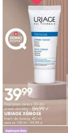 Krem do twarzy Uriage Xémose