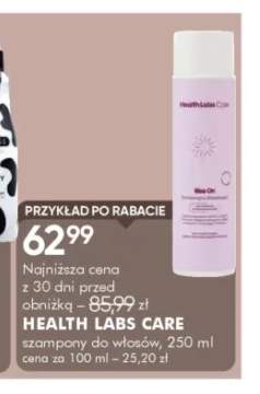 Szampon do włosów Health Labs Care