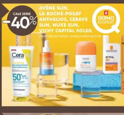 Dermokosmetyki przeciwsłoneczne Avène Sun +4 warianty