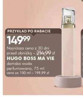 Woda perfumowana damska Hugo Boss Ma Vie