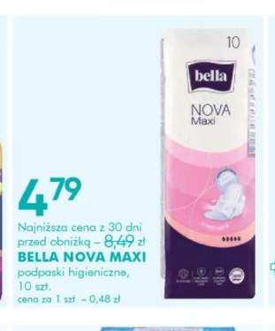 Podpaski higieniczne Nova Maxi Bella
