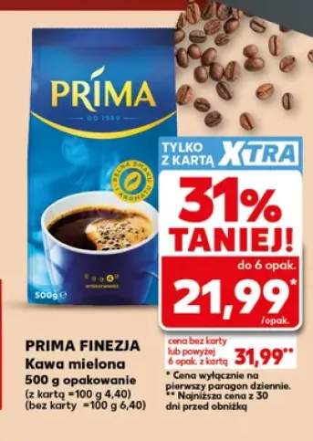 Kawa mielona Prima Finezja