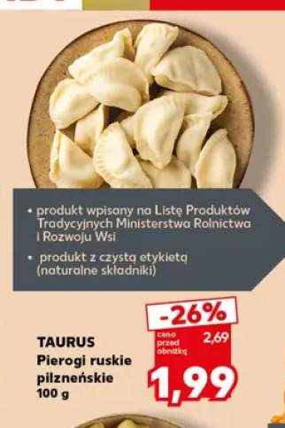 Pierogi ruskie pilzneńskie Taurus