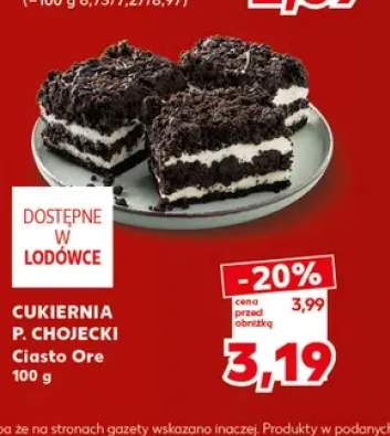 Ciasto Ore Cukiernia P. Chojecki