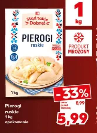 Pierogi ruskie K-Stąd Takie Dobre