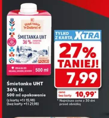 Śmietanka UHT Stąd takie Dobre! 36%