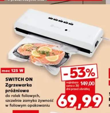 Zgrzewarka próżniowa do rolek foliowych Switch On