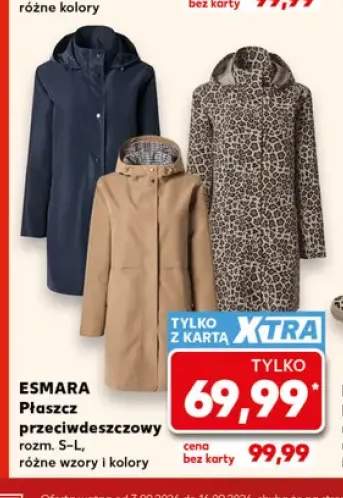 Płaszcz przeciwdeszczowy Esmara
