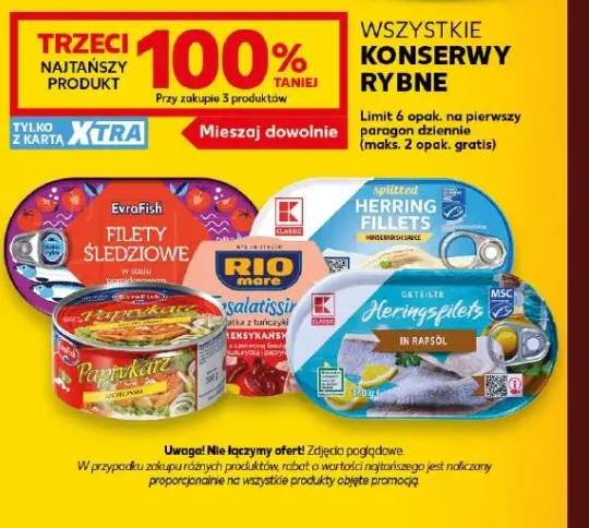 Konserwy rybne +5 wariantów