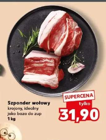 Szponder wołowy krojony