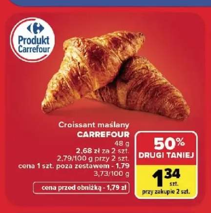 Croissant maślany Carrefour