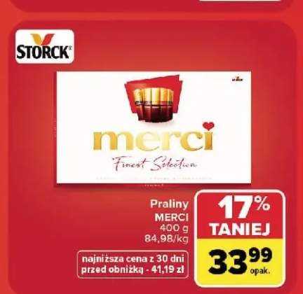 Praliny Merci