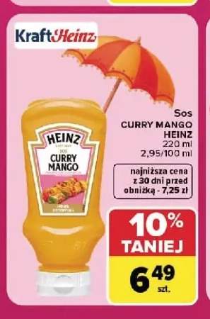 Sos curry mango Heinz