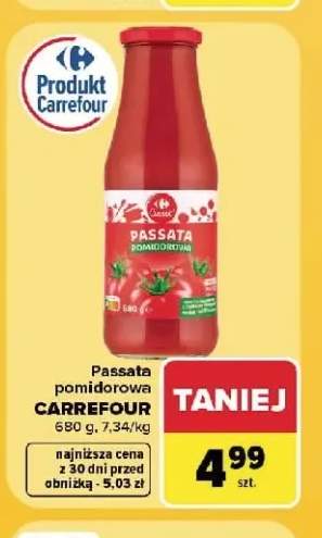 Passata pomidorowa Carrefour