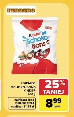 Cukierki Schoko-Bons Kinder