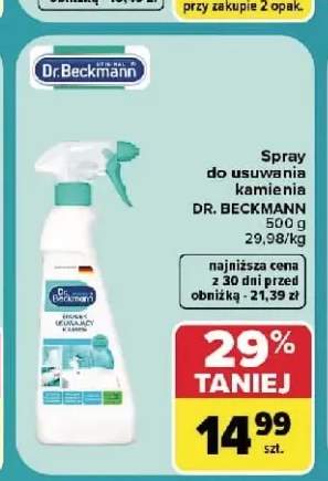 Spray do usuwania kamienia Dr. Beckmann