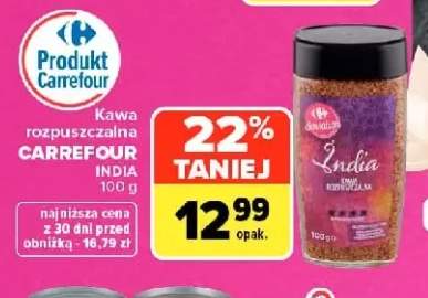 Kawa rozpuszczalna Carrefour India
