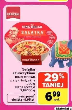 Sałatka z tuńczykiem King Oscar w stylu indyjskim