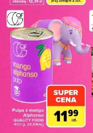 Pulpa z mango Alphonso Quality Food