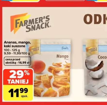 Ananas suszony Farmer's Snack