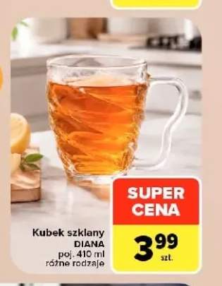 Kubek szklany Diana 410 ml