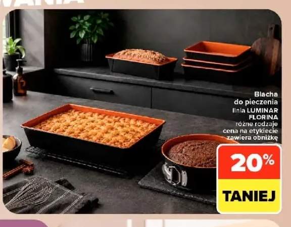 Blacha do pieczenia linia Luminar Florina