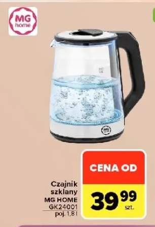 Czajnik szklany GK24001 1,8 l Mg Home