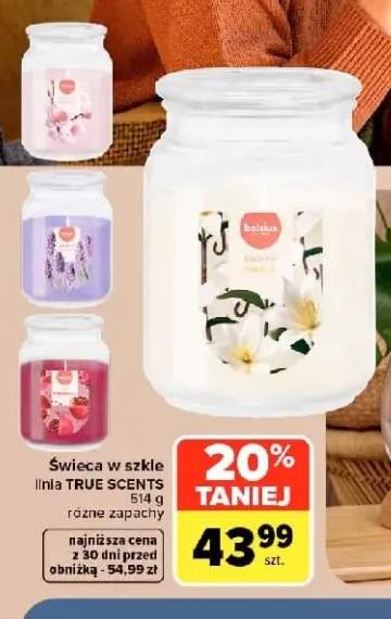 Świeca w szkle True Scents Bolsius