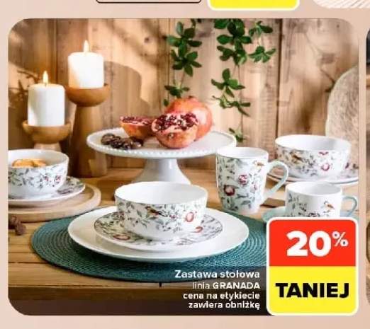Zastawa stołowa linia Granada
