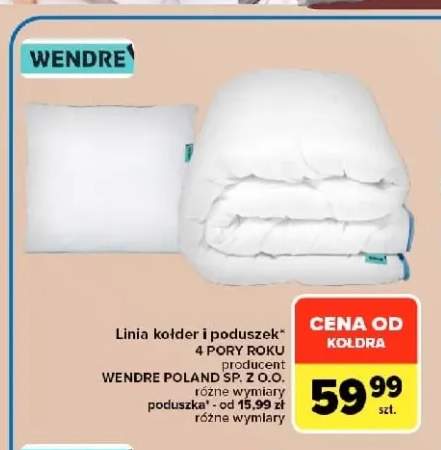 Kołdra 4 Pory Roku Wendre +1 wariant