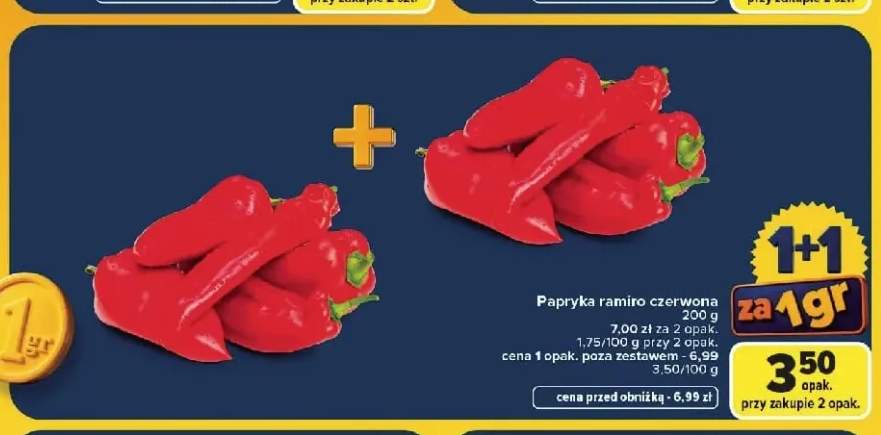 Papryka ramiro czerwona