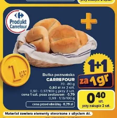 Bułka poznańska Carrefour