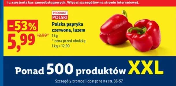 Papryka czerwona polska