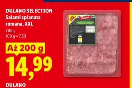 Salami spianata romana XXL Dulano Selection