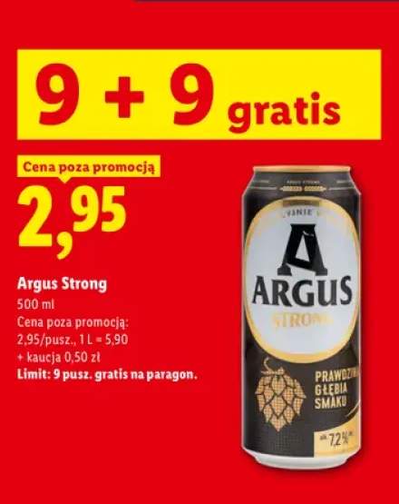 Piwo Argus Strong